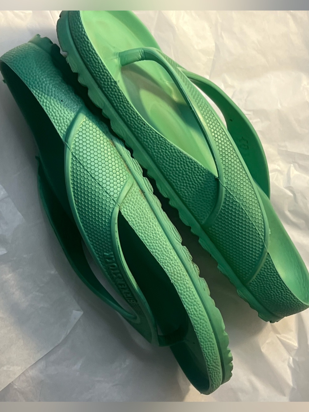 Birkenstock Honolulu Mint Green EVA Thong Sandals - Picture 3 of 11